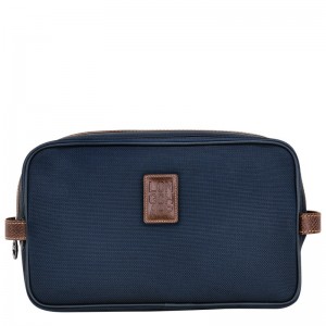 Longchamp Boxford Toiletry case - Recycled canvas Mavi | 2514-BRUCZ