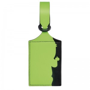 Longchamp LGP Travel Luggage tag - Leather Yeşil | 3279-SJWHV