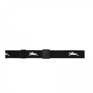 Longchamp Ladies' belt - Canvas Siyah | 1892-ASBMU