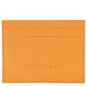 Longchamp Le Foulonné Cardholder - Leather Kayısı Rengi | 8409-MXBWR