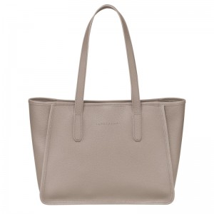 Longchamp Le Foulonné L Tote bag - Leather Turtledove | 2603-MLRSI