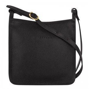 Longchamp Le Foulonné S Crossbody bag - Leather Siyah | 5213-XOLJU