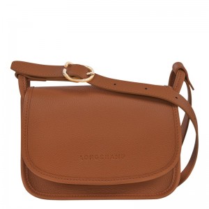 Longchamp Le Foulonné S Crossbody bag - Leather Caramel | 6071-EARSH