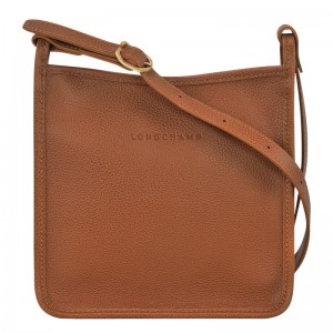 Longchamp Le Foulonné S Crossbody bag - Leather Caramel | 5714-SVEXF