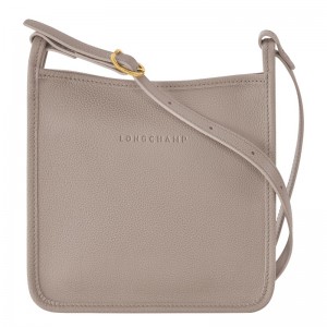 Longchamp Le Foulonné S Crossbody bag - Leather Turtledove | 7603-SQIHP