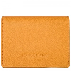 Longchamp Le Foulonné Wallet - Leather Kayısı Rengi | 0386-PTMUX