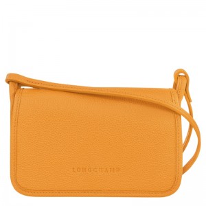 Longchamp Le Foulonné XS Clutch - Leather Kayısı Rengi | 9541-YKURL