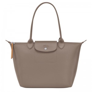 Longchamp Le Pliage City M Tote bag - Canvas Taupe | 2075-NWCQR