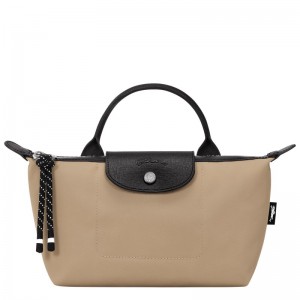 Longchamp Le Pliage Energy Pouch - Recycled canvas Clay | 2589-FNBWM