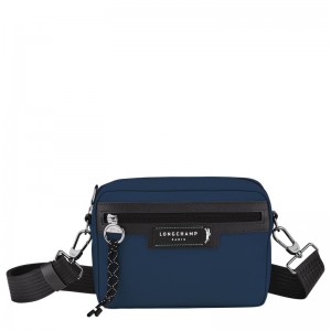 Longchamp Le Pliage Energy S Camera bag - Recycled canvas Lacivert | 9034-ZPCAU