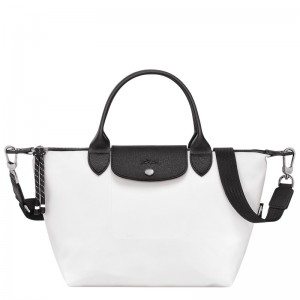 Longchamp Le Pliage Energy S Handbag - Recycled canvas Beyaz | 4367-OXEQA