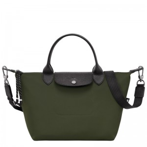 Longchamp Le Pliage Energy S Handbag - Recycled canvas Haki | 5192-ZRPHI