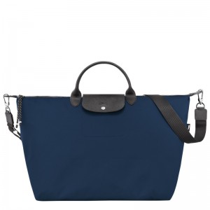 Longchamp Le Pliage Energy S Travel bag - Recycled canvas Lacivert | 1459-EFWHU