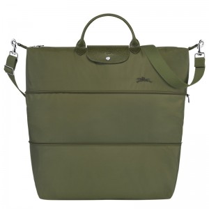 Longchamp Le Pliage Green Travel bag expandable - Recycled canvas Forest | 1238-ZPCMO