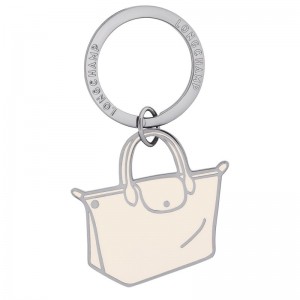 Longchamp Le Pliage Key rings - OTHER Ecru | 2476-DQVZG