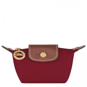 Longchamp Le Pliage Original Coin purse - Recycled canvas Kırmızı | 9285-FIAXD