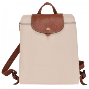 Longchamp Le Pliage Original M Backpack - Recycled canvas Paper | 9263-BAZUI