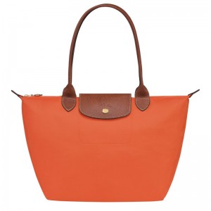 Longchamp Le Pliage Original M Tote bag - Recycled canvas Turuncu | 7508-MLUAB