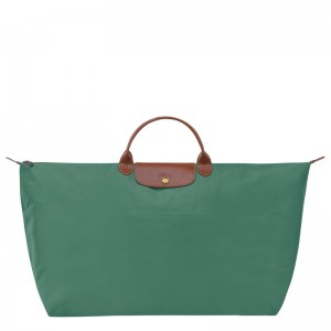 Longchamp Le Pliage Original M Travel bag - Recycled canvas Sage | 2850-ZGPOE