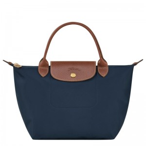 Longchamp Le Pliage Original S Handbag - Recycled canvas Lacivert | 1027-CZJGB