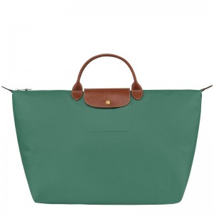 Longchamp Le Pliage Original S Travel bag - Recycled canvas Sage | 7160-OVGQT