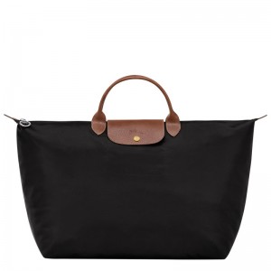 Longchamp Le Pliage Original S Travel bag - Recycled canvas Siyah | 0871-VGYCX