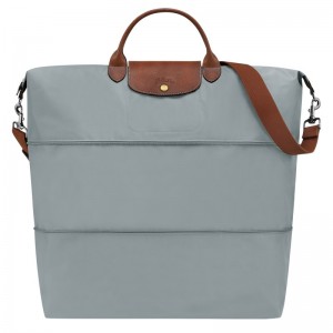 Longchamp Le Pliage Original Travel bag expandable - Recycled canvas Steel | 5729-EGKAH