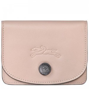 Longchamp Le Pliage Xtra Card holder - Leather Nude | 2569-SAPVT