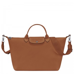 Longchamp Le Pliage Xtra L Handbag - Leather Cognac | 2518-MGEHI