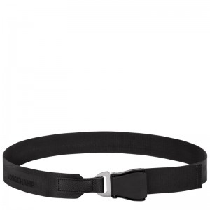 Longchamp Le Pliage Xtra Ladies' belt - Canvas Siyah | 8315-PKBLC