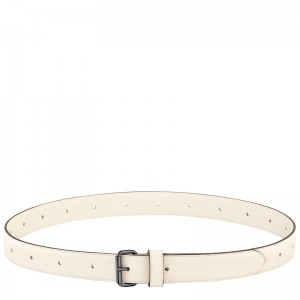 Longchamp Le Pliage Xtra Ladie's belt - Leather Ecru | 8107-HYXCF