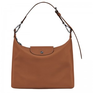 Longchamp Le Pliage Xtra M Hobo bag - Leather Cognac | 9703-CUGPQ