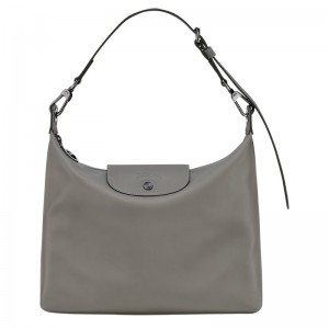 Longchamp Le Pliage Xtra M Hobo bag - Leather Turtledove | 0413-XDMSU