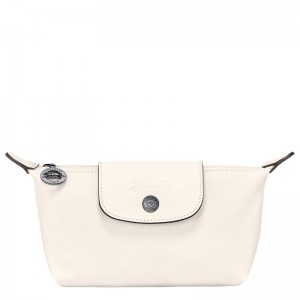 Longchamp Le Pliage Xtra Pouch - Leather Ecru | 5970-PNYOV