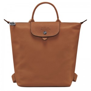 Longchamp Le Pliage Xtra S Backpack - Leather Cognac | 6039-AKVXQ