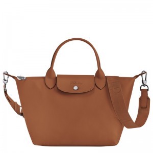 Longchamp Le Pliage Xtra S Handbag - Leather Cognac | 2379-ZNAMW