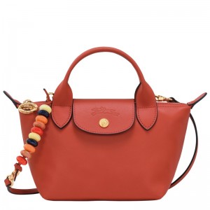 Longchamp Le Pliage Xtra XS Handbag - Leather Sienna | 6437-QYGRD