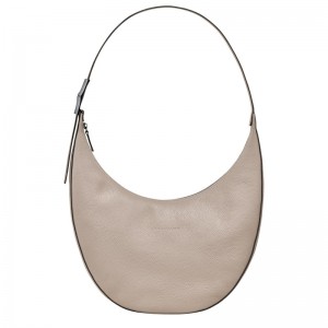 Longchamp Le Roseau Essential L Crossbody bag - Leather Clay | 1963-YDXFH