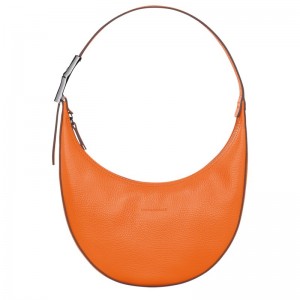 Longchamp Le Roseau Essential M Hobo bag - Leather Turuncu | 6793-ALZUF