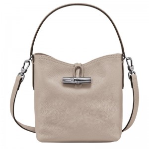 Longchamp Le Roseau Essential XS Bucket bag - Leather Clay | 7853-HJILM