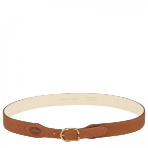 Longchamp Longchamp 1980 Ladies' belt - Leather Cognac | 5730-ENWTR