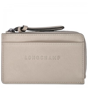 Longchamp Longchamp 3D Card holder - Leather Clay | 5687-HTODW