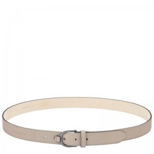 Longchamp Longchamp 3D Ladies' belt - Leather Clay | 2154-HSZXJ