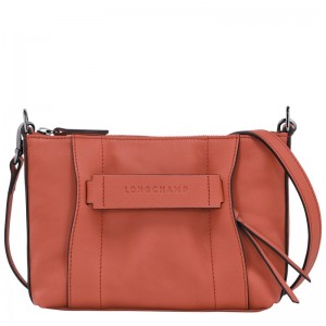 Longchamp Longchamp 3D S Crossbody bag - Leather Sienna | 2143-QGUTI