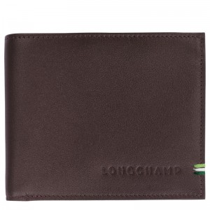 Longchamp Longchamp sur Seine Wallet - Leather Mocha | 3650-PWDFY