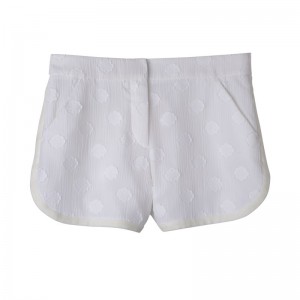 Longchamp Shorts - Canvas Ecru | 6280-DBHLQ