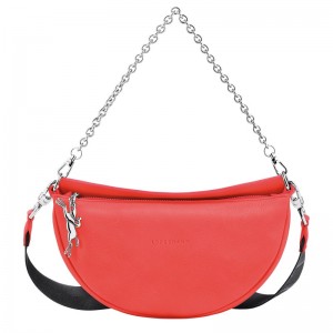 Longchamp Smile S Crossbody bag - Leather Strawberry | 9638-LRYSG