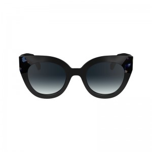 Longchamp Sunglasses - OTHER Black/Blue Havana | 9651-PDKML