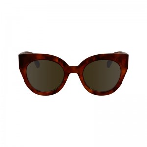 Longchamp Sunglasses - OTHER Kahverengi | 3704-KFAXW