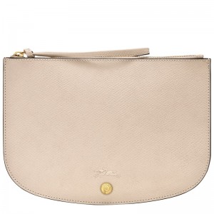 Longchamp Épure Pouch - Leather Paper | 9621-QWKMI